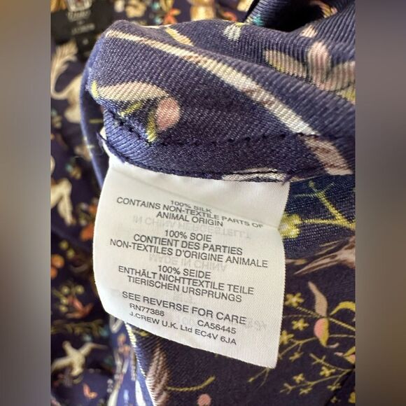 Collection Drake's® for J.Crew Pajama Top in Midnight Unicorn 4 - Picture 4 of 4